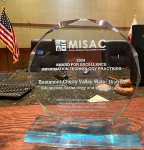 MISAC IT Excellence Award badge 2024